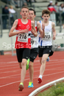 Boys under-15s 1500 metres, North Eastern Track and Fields Champs., Middlesbrough. Photo: David T. Hewitson/Sports for All Pics